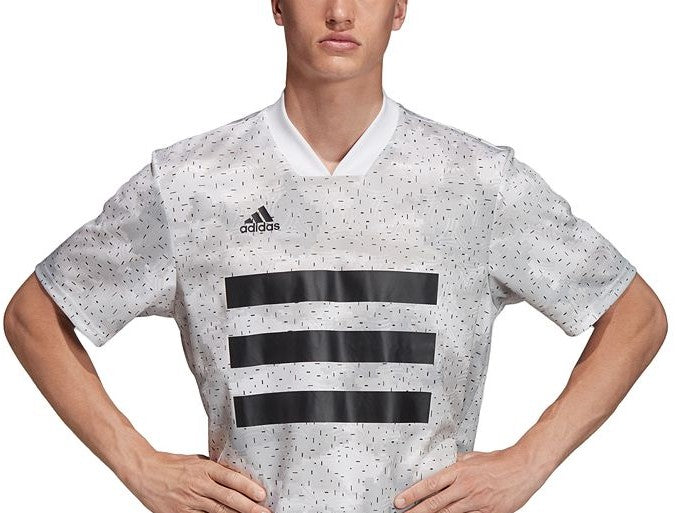 adidas Men's Tango Camo T-Shirt White Size XX Large