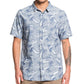 Quiksilver Men's Mountain Ash Short Sleeve Woven Shirt Navy Size X-Large