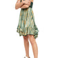 Free People Women's Intimately FP Adella Tie Dye Slip Green Size Large