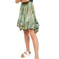 Free People Women's Intimately FP Adella Tie Dye Slip Green Size Large