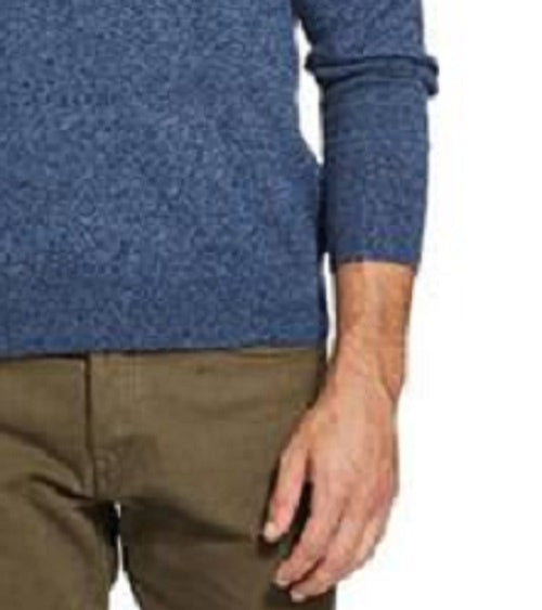 Weatherproof Vintage Men's Sweater Soft Touch Striped Crewneck Blue Size XX-Large
