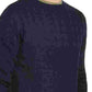 Weatherproof Vintage Men's Long Sleeve Crew Neck  Sweater Navy Size XX-Large