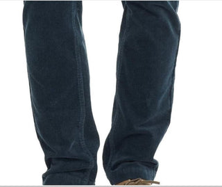 Weatherproof Men's Ribbed 5 Pocket Corduroy Pants Blue Size 34X34
