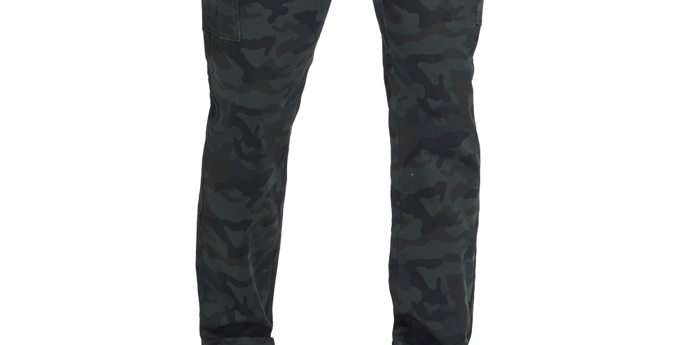 Weatherproof Vintage Men's Camo Cargo Pants Green Size Small