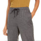 Eileen Fisher Women's Cropped Pull On Pants Grey Size X-Large