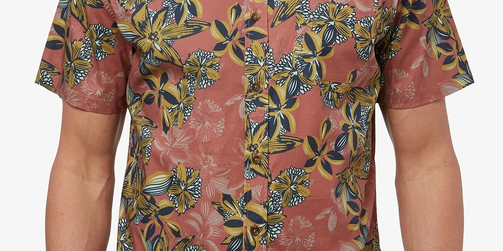 Jack O'Neill Men's Hawaiian Dreams Short Sleeve Shirt Brown Size XX-Large