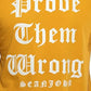 Sean John Men's Prove Them Wrong T-Shirt Brown Size Small