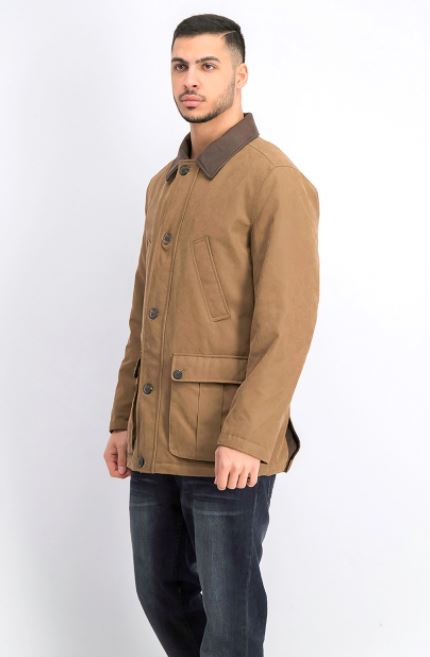 London Fog Men's Barn Peacoat Beige Size XX-Large