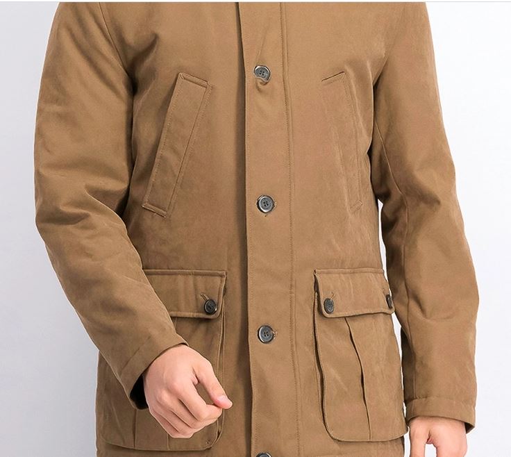 London Fog Men's Barn Peacoat Beige Size XX-Large