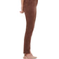 Tommy Hilfiger Women's Faux Suede Slim Pants Brown Size 6