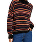 Hippie Rose Juniors' Chenille Mock-Neck Sweater Beige Size Extra Large