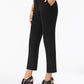 Tommy Hilfiger Women's Twill Slim-Leg Ankle Dress Pants Black Size 6
