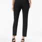 Tommy Hilfiger Women's Twill Slim-Leg Ankle Dress Pants Black Size 6