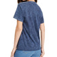 True Vintage Women's Cotton Moon Graphic T-Shirt Blue Size X-Small