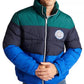 Nautica Men's Sail Tempasphere Insulated Colorblock Jacket Blue Size XX-Large