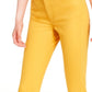 Tommy Hilfiger Women's Tribeca Skinny Cropped Jeans Yellow Size 8