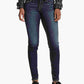 Silver Jeans Co Women's Suki Curvy Fit Skinny Jeans Blue Size 28x29