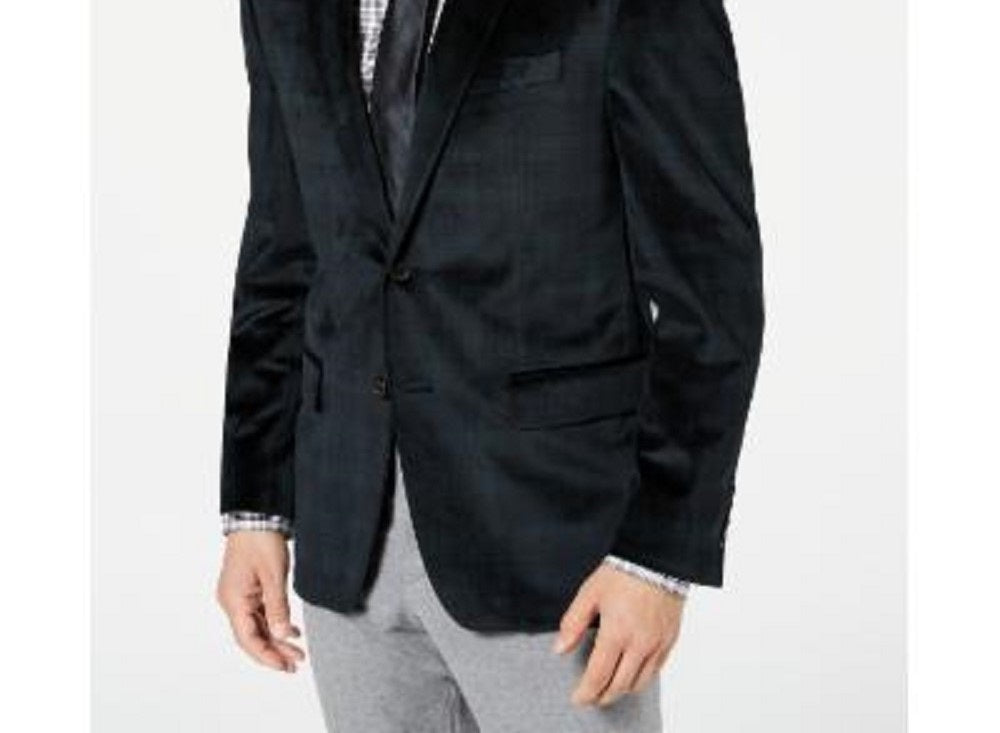 Ralph Lauren Men's Green Plaid Sport Coat Green Size 40