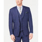 Ralph Lauren Men's Leahy Linen Plaid Sportcoat Navy Size 46