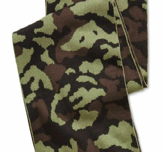 Steve Madden Men's Camo Scarf Green Size Regular