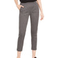 Michael Kors Women's Chain-Print Pull-On Pants Gray Size Large