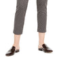 Michael Kors Women's Chain-Print Pull-On Pants Gray Size Large