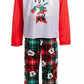 AME Little & Big Girl's 2 Pc. Minnie Mouse Plaid Pajama Set Assorted Size 4
