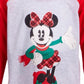 AME Toddler Girl's 2 Pc. Minnie Mouse Plaid Pajama Set Assorted Size 2T