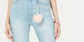 Tinseltown Juniors' High Rise Skinny Jeans Brightblue Size 0