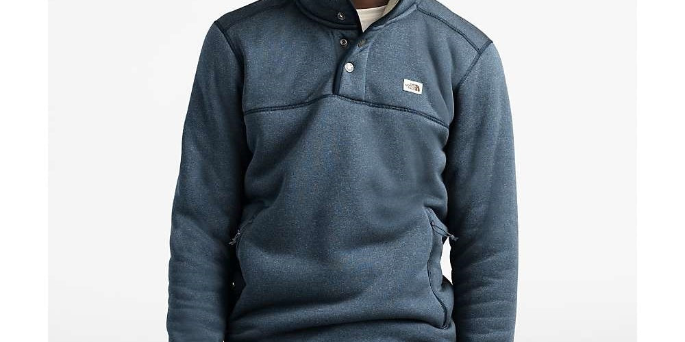 The North Face Men's Sherpa Patrol Fitness Running Athletic Jacket Dark Blue Size Small