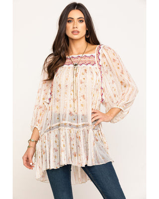 Free People Women's Dance Magic Tunic White Size X-Small