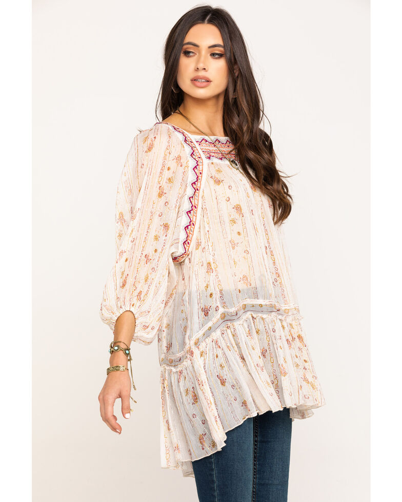 Free People Women's Dance Magic Tunic White Size X-Small