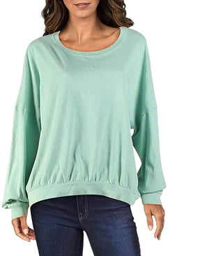 Free People Women's 213 Tee Green Size Small