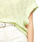 Free People Women's Halo Stripe Tee Green Size X-Small