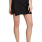 Free People Women's Mod Faux Wrap Miniskirt Black Size Medium