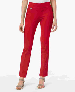 Alfani Women's Petite Tummy-Control Pull-On Skinny Pants Red Size 2 P