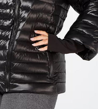 Calvin Klein Women's Performance Plus Size Down Puffer Jacket Black Size 3X