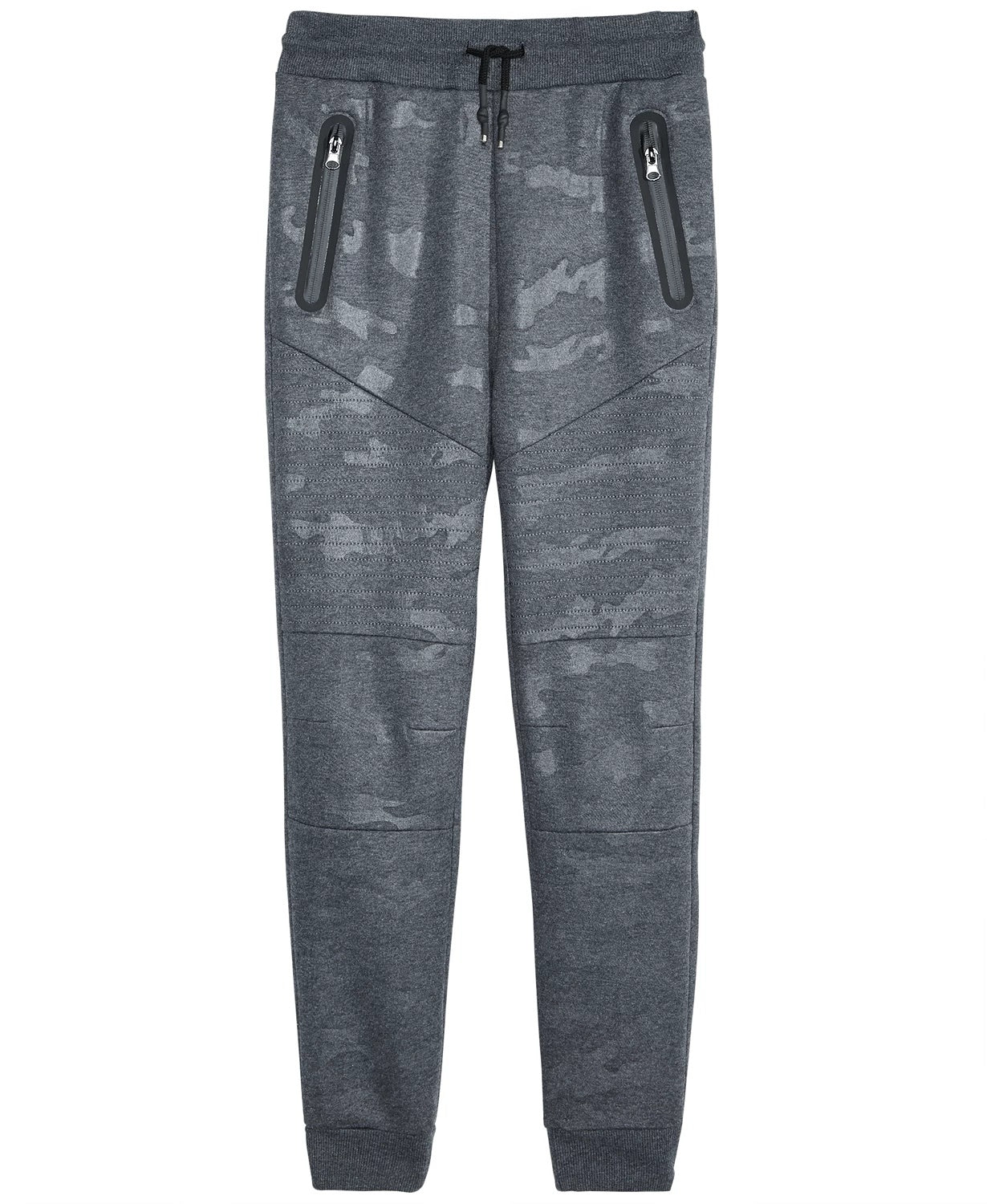 Big Boys First Team Knit Joggers Gray Size Medium