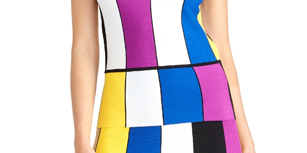 Rachel Roy Junior's Square Neck Tank Top Pink Size X-Large