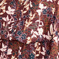Rachel Roy Women's Floral Long Sleeve V Neck Top Red Size 1X