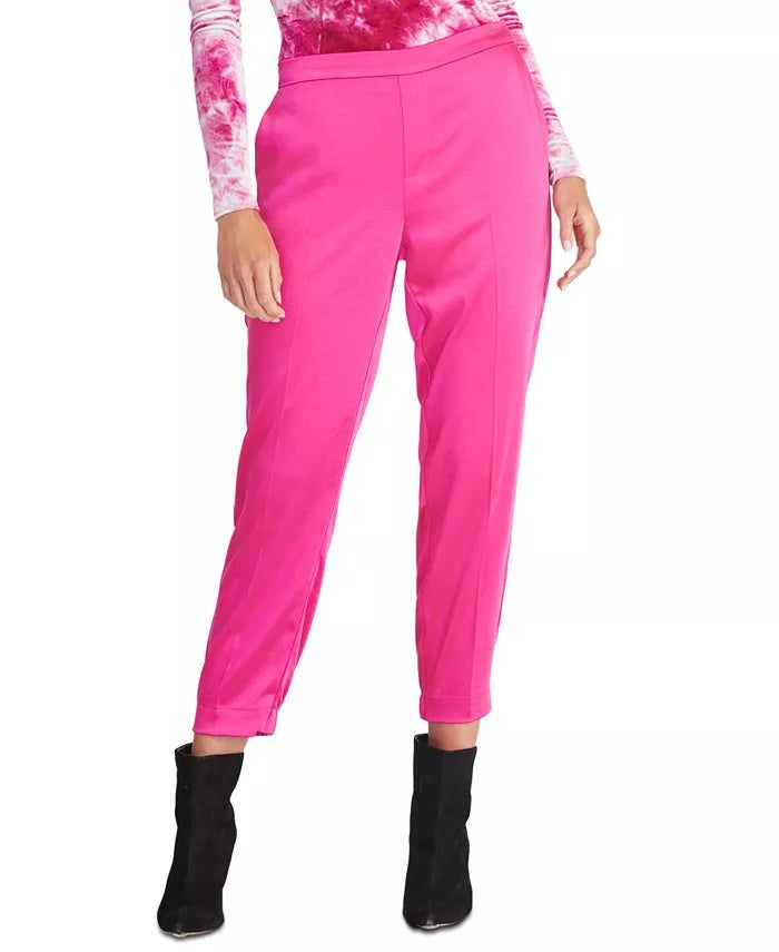 Rachel Roy Women's Hailey Pants Dark Pink Size Medium