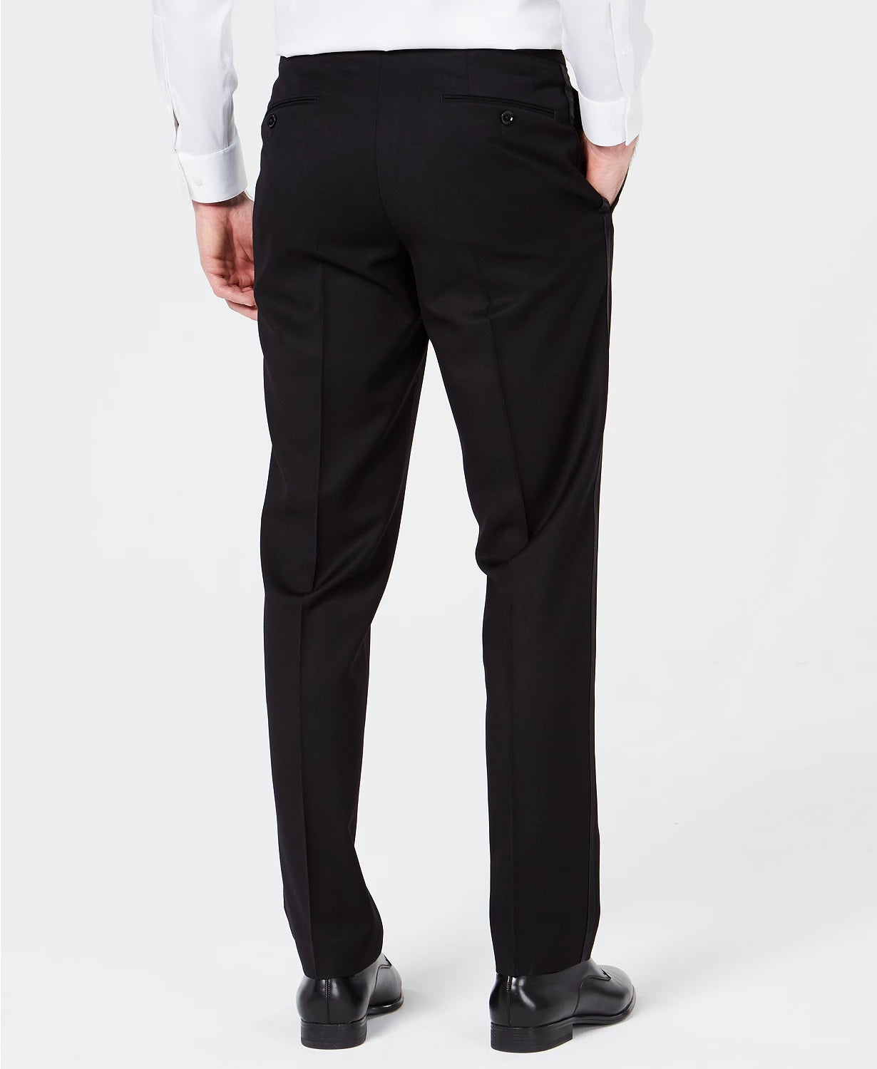 Ryan Seacrest Distinction Men's Lightweight Regular Fit Pants Black Size 36X32