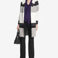 Calvin Klein Women's Colorblocked Sweater Topper White Size Medium