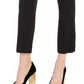 Calvin Klein Women's High-Waist Tuxedo Pants Black Size 12