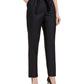 Calvin Klein Women's Tie-Front Slim Fit Pants Navy Size 12