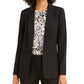 Calvin Klein Women's Parker Twill Blazer Black Size 12