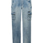 Seven7 Adaptive Men's Seated Mosset Pocketed Jeans Blue Size 38X31