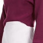 Lucy Paris Women's Cropped Mock Neck Sweater Purple Size Medium