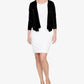 Tommy Hilfiger Women's Handkerchief Hem Velvet Long Sleeve Open Cardigan Formal Sweater Black Size Large