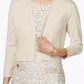 Tommy Hilfiger Women's Button Sleeve Cardigan White Size Small